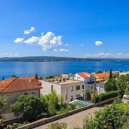 Διαμέρισμα Grosses Nur 400 Meter Zum Mit Meerblick, Grillplatz, Wifi, Klima Crikvenica