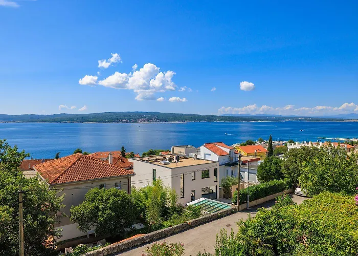 Διαμέρισμα Grosses Nur 400 Meter Zum Mit Meerblick, Grillplatz, Wifi, Klima Crikvenica